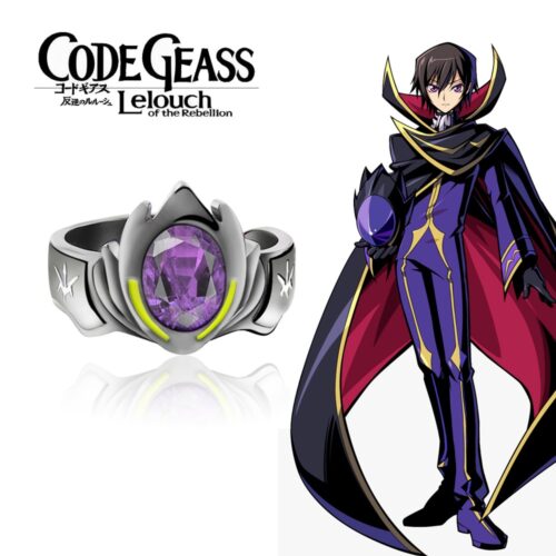 Регулируемое кольцо Лелуш из аниме Код Гиас Code Geass