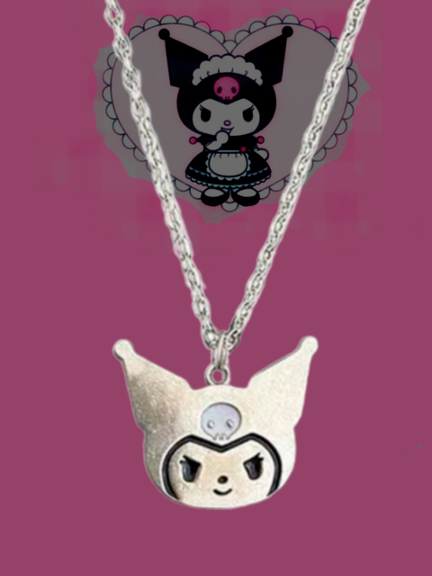 Кулон Куроми из нержавеющей стали из аниме Onegai My Melody