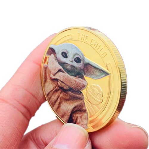 Монета Грогу Мандалорец Baby Yoda Звездные войны