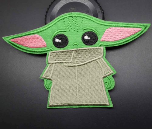 Нашивка термо Грогу Мандалорец Маленький Мастер Йода ( Baby Yoda) из фильма Звездные войны Star Wars