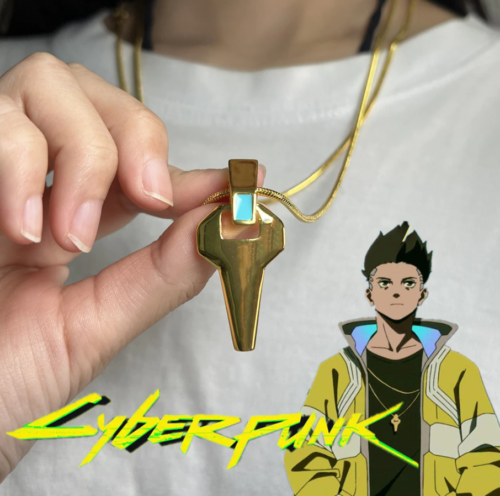Кулон - подвеска Дэвида Мартинеса из аниме Киберпанк Cyberpunk