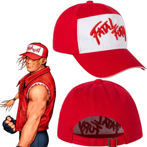 Кепка / бейсболка Терри Богард из игры Фатальная ярость Fatal Fury
