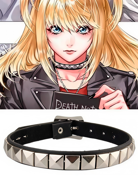 Чокер - ошейник Мисы Амане из аниме Тетрадь смерти Death Note
