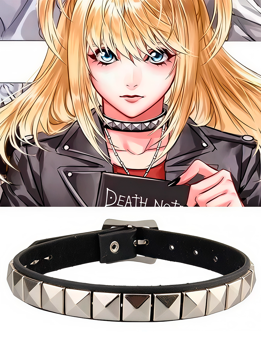 Чокер - ошейник Мисы Амане из аниме Тетрадь смерти Death Note