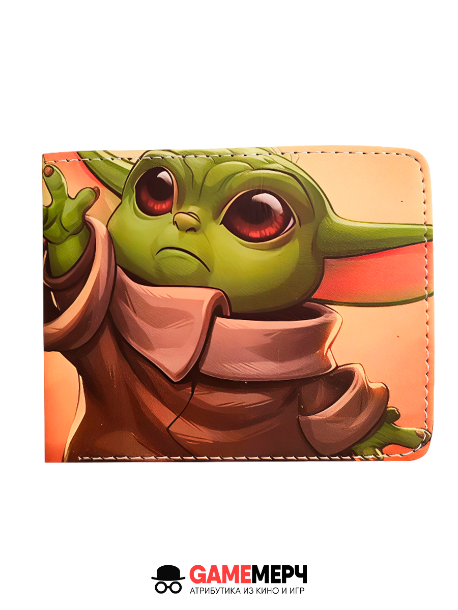 Кошелек - бумажник Грогу Мандалорец Маленький Мастер Йода (Baby Yoda) из фильма Звездные войны Star Wars — изображение 2