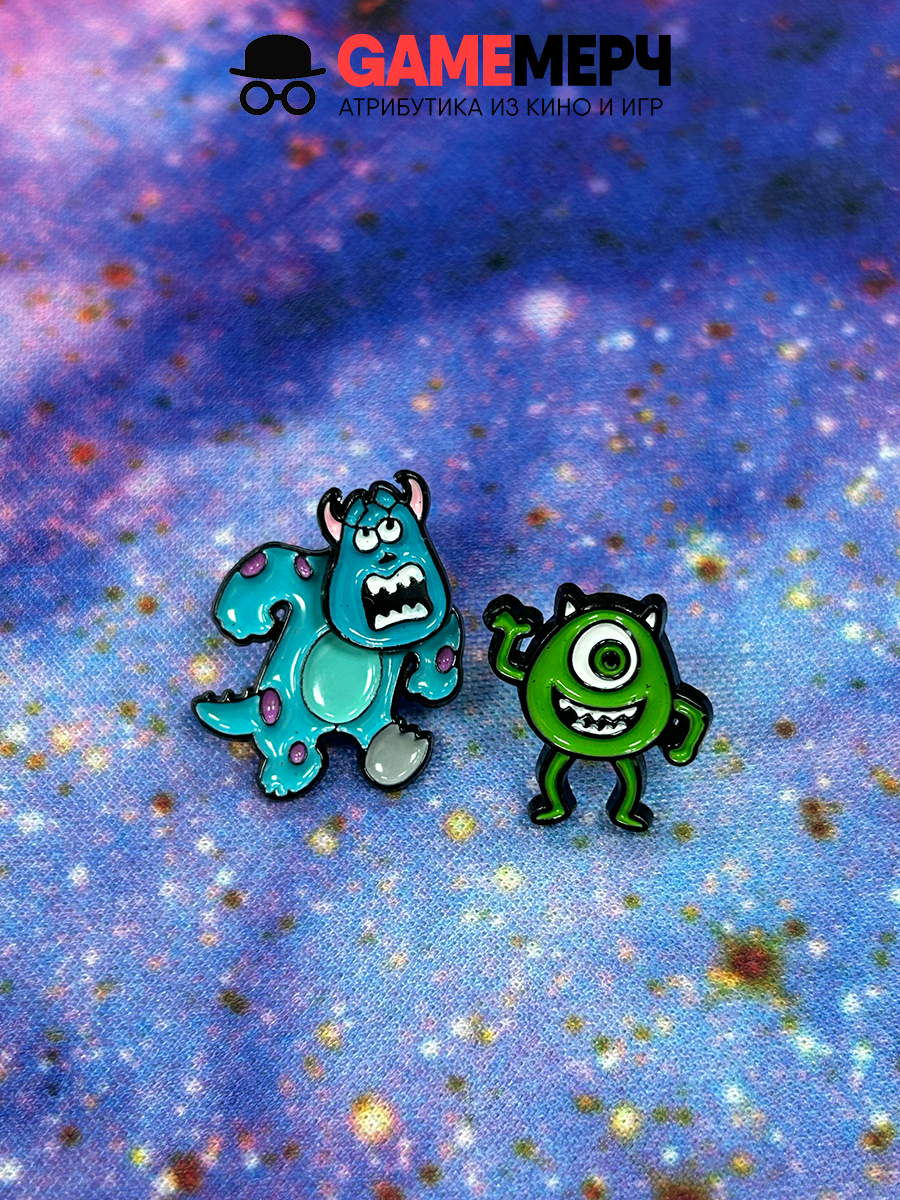 Серьги Салли и Майкл Вазовски из мультфильма Корпорация Монстров — изображение 4