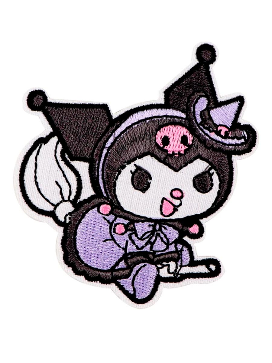 Нашивка термо с вышивкой Мелоди и Куроми из аниме Onegai My Melody — изображение 8