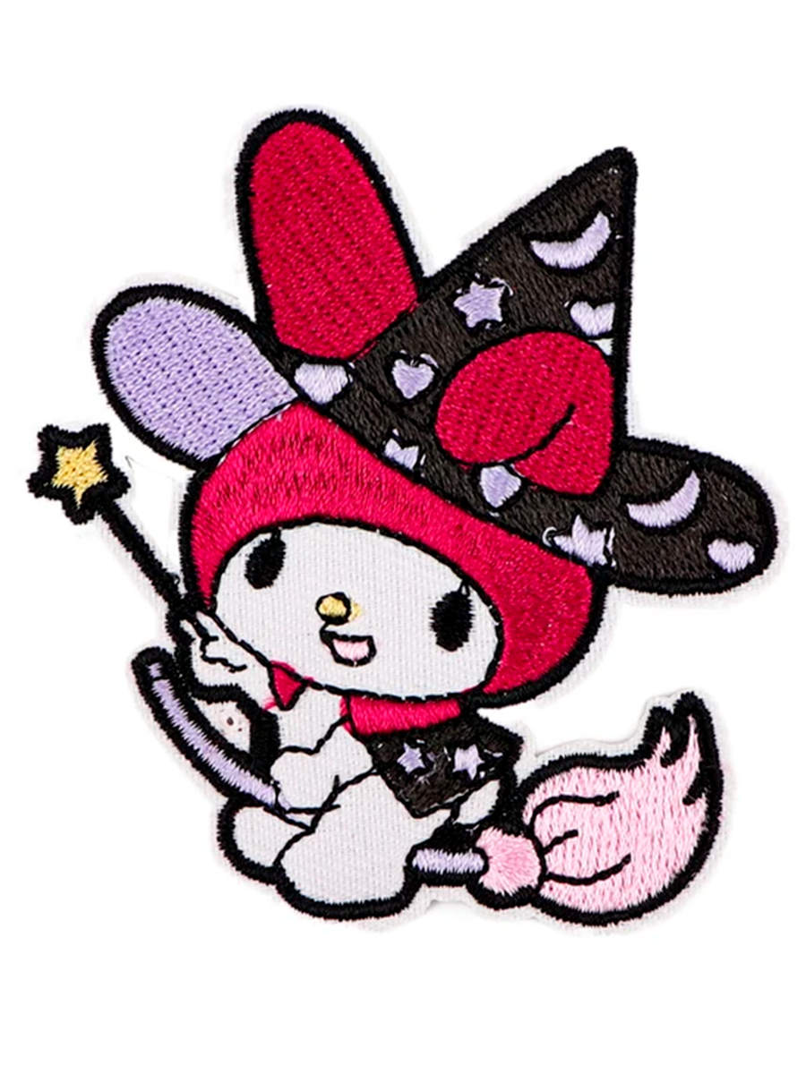 Нашивка термо с вышивкой Мелоди и Куроми из аниме Onegai My Melody — изображение 6