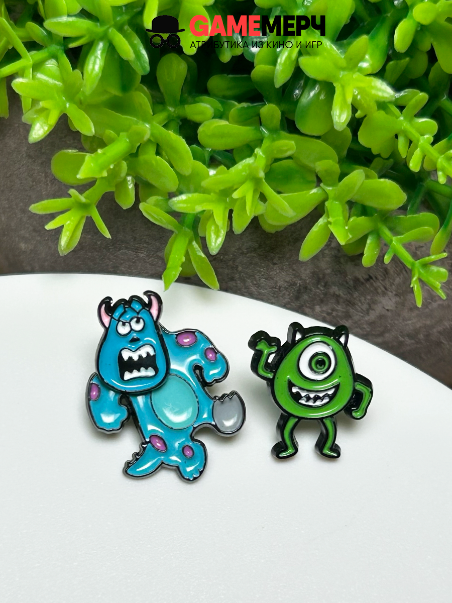 Серьги Салли и Майкл Вазовски из мультфильма Корпорация Монстров — изображение 2