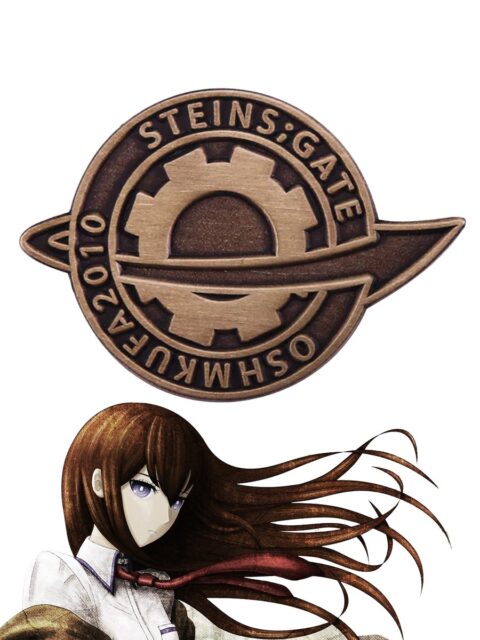 Значок - брошь Steins Gate Oshmkufa 2010 из аниме Врата Штейна