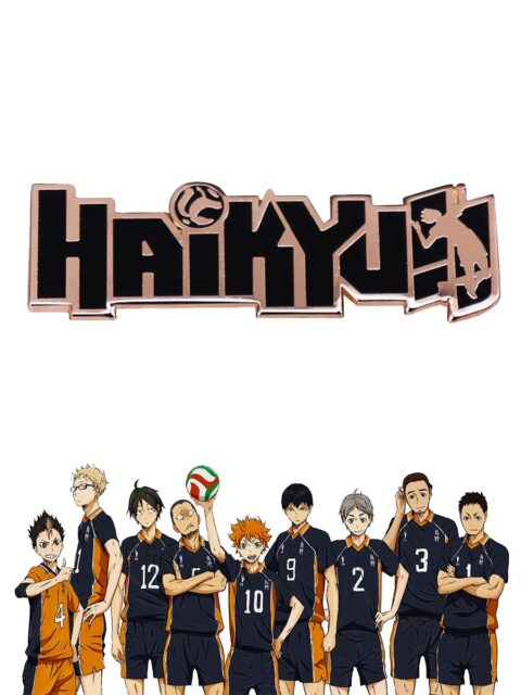 Значок - брошь из аниме Волейбол!! Haikyu!!