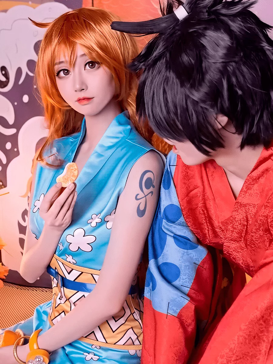 Временная водостойкая татуировка Нами из аниме One Piece 5 шт. — изображение 5