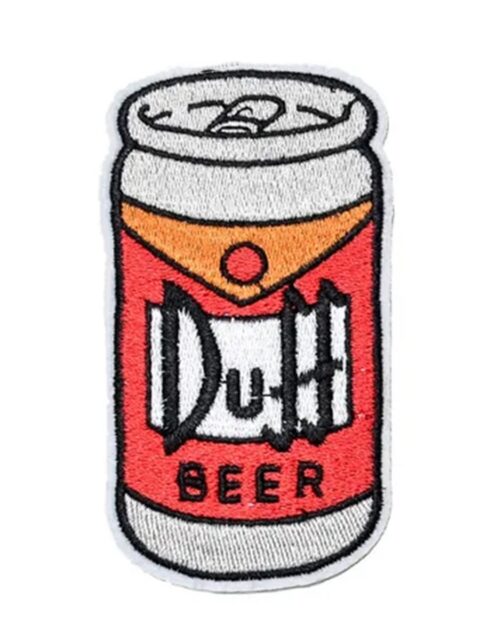 Нашивка термо Пиво Duff из мультфильма Симпсоны