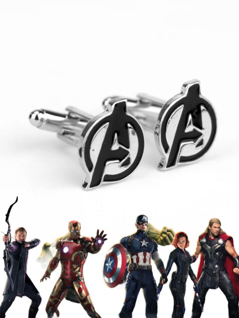 Запонки Супергерои Marvel Мстители