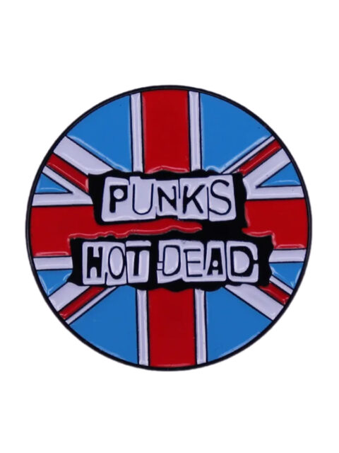 Значок Punks Not Dead Панки не мертвы