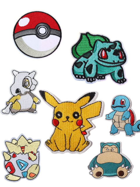 Нашивка - термоаппликация из аниме Покемон Pokemon