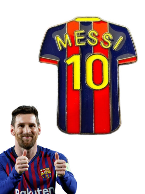 Значок Футбольная звезда Лионель Месси 10 Messi