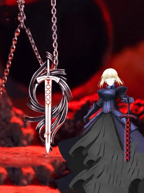Кулон Меч Сэйбер из аниме Судьба Ночь схватки Fate Stay night