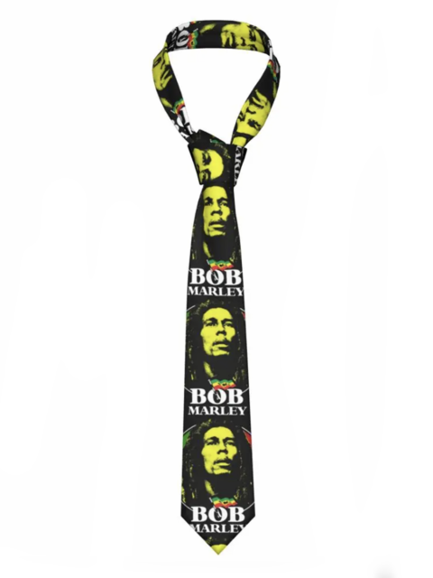 Галстук регги - музыкант Bob Marley Боб Марли