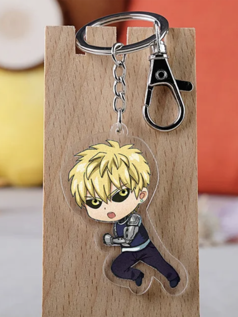 Брелок Генос из аниме One Punch Man Ванпанчмен