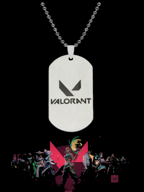 Кулон - жетон из игры Valorant Валорант