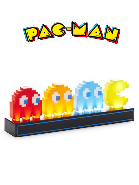 Светильник Ночник Пакман и Призраки из игры Pac-Man