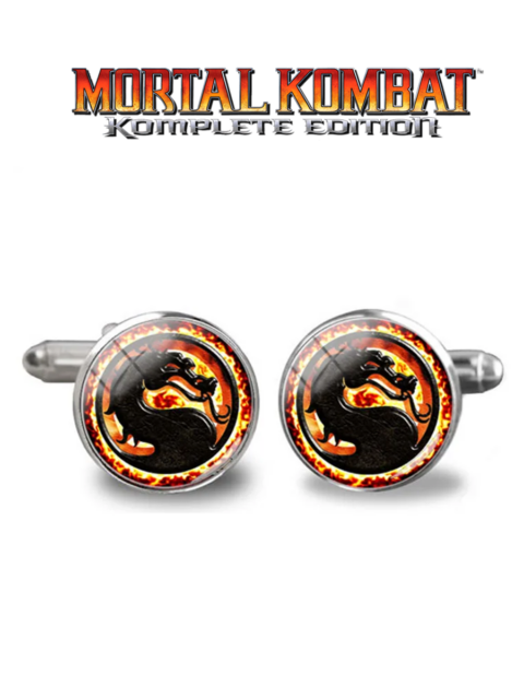 Запонки из игры Mortal Kombat Мортал Комбат