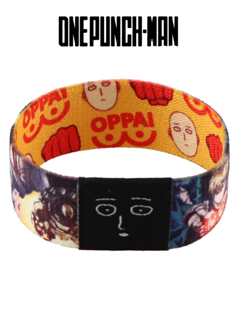 Браслет - напульсник двусторонний из аниме One Punch Man Ванпанчмен