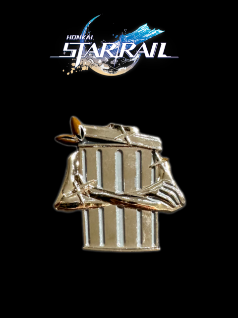 Значок Барский мусорный бак из игры Honkai Star Rail Хонкай
