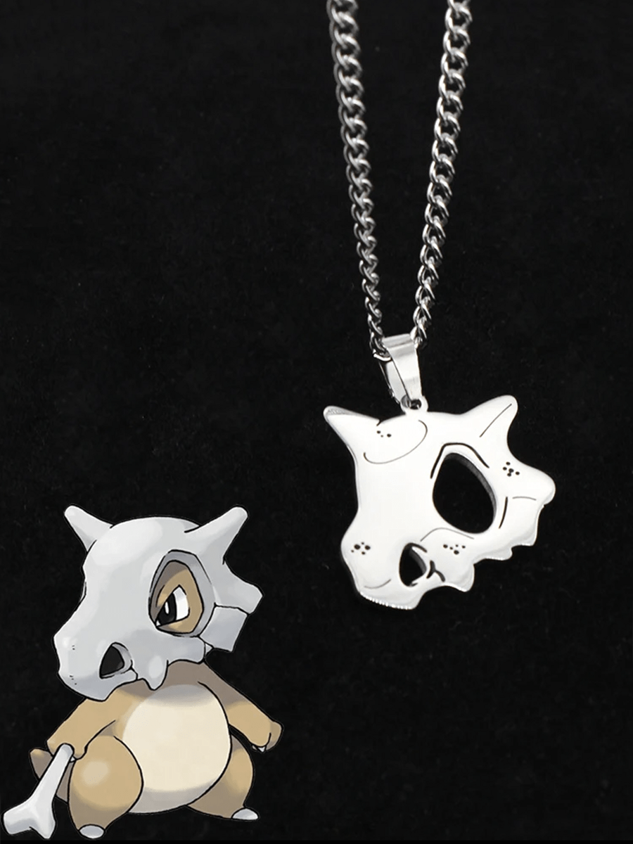Кулон Кубон из аниме Покемон Pokemon из нержавеющей стали