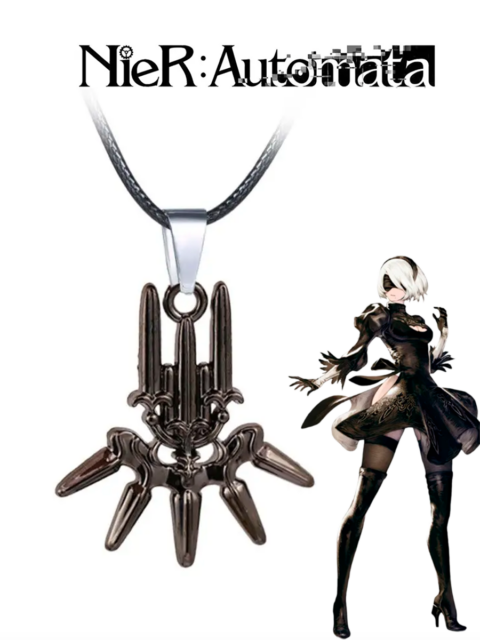 Кулон из игры NieR: Automata "Ангелы, люди, роботы" Ниер: Автомата