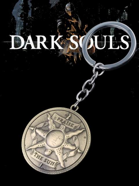 Брелок Восславь Солнце из игры Dark Souls