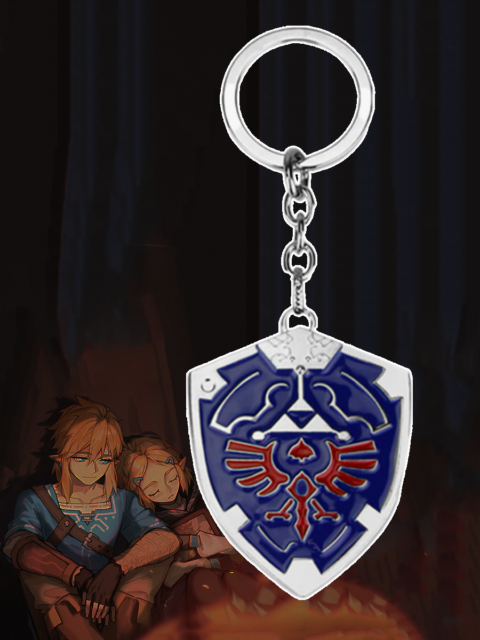 Брелок металлический из игры Зельда The Legend of Zelda