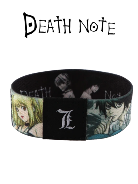 Браслет - напульсник двусторонний из аниме Тетрадь Смерти Death Note