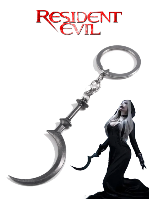 Брелок Серп Беллы Димитреску из игры Resident Evil Амбрелла