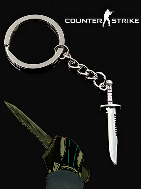 Брелок Штык - нож M 9 из игры Counter-Strike 2 CS GO Контра