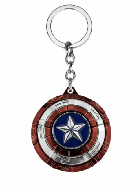 Брелок металлический Щит Капитан Америка Марвел Marvel