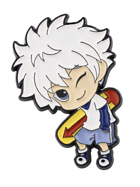 Значок Киллуа Золдик из аниме Hunter X Hunter Охотник X Охотник