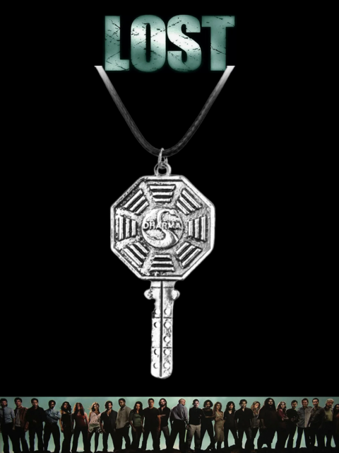 Кулон Ключ Дхарма из сериала Остаться в Живых Lost