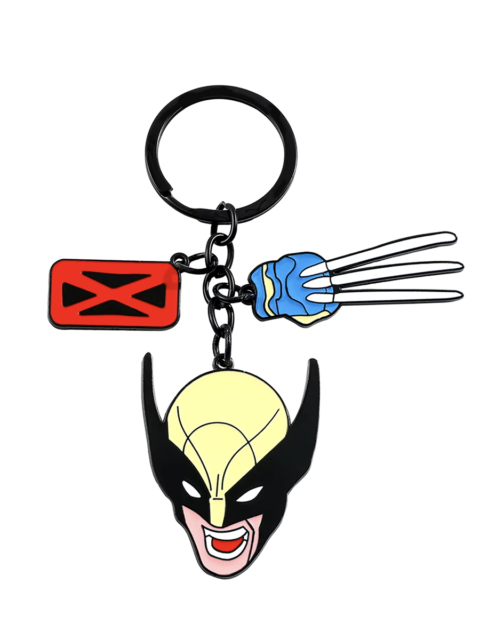 Брелок металлический Росомаха Люди Икс X-Man Marvel Марвел