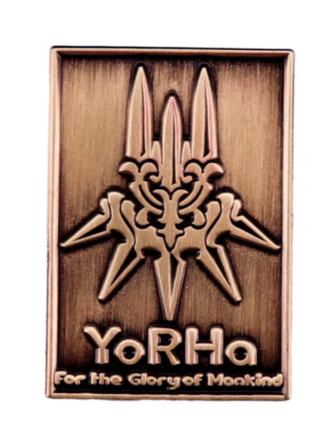 Значок YoRHa из игры "Ангелы, люди, роботы" Ниер: Автомата