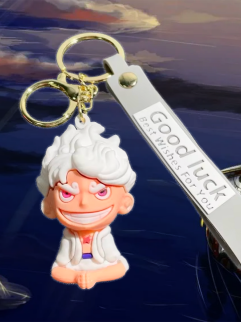 Брелок - игрушка Гому Гому но Ми Монки де Луффи из аниме One Piece Ван Пис
