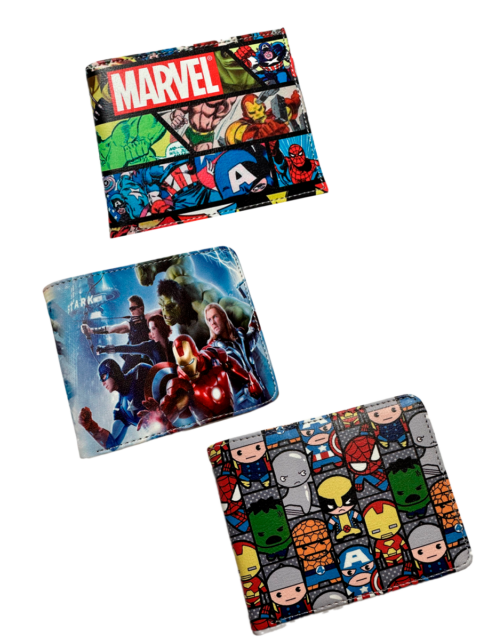 Кошелек - бумажник Супергерои Марвел Marvel Comics