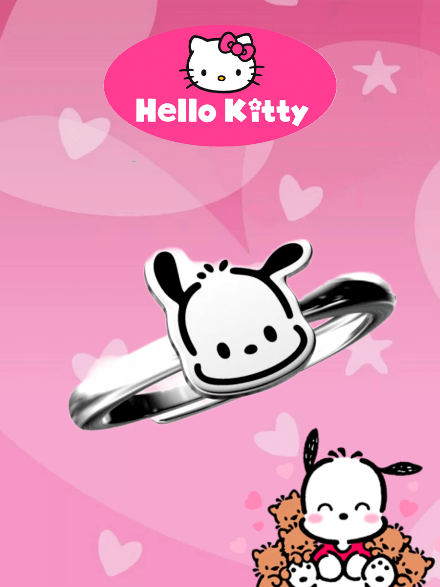 Кольцо Собачка Китти Почакко из аниме Hello Kitty