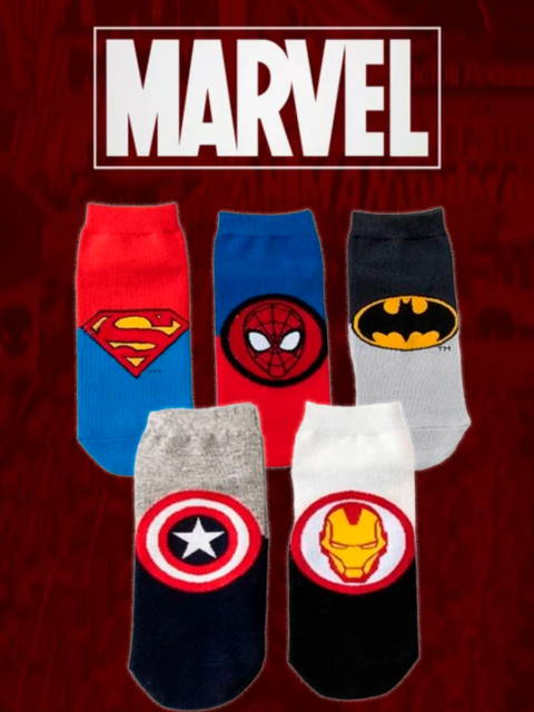 Носки набор Супергерои Комиксов Марвел Marvel