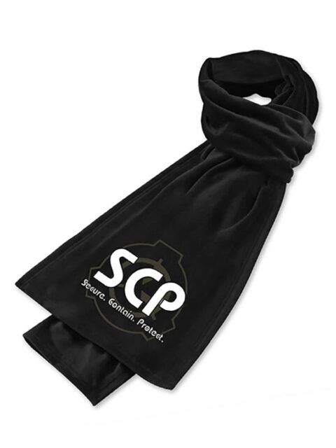 Шарф флисовый SCP Foundation Фонд SCP