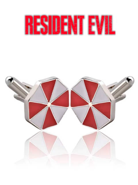 Запонки Umbrella Corporation из игры Resident Evil Амбрелла