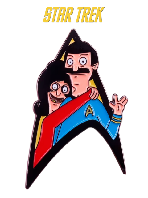 Значок Закусочная Боба из сериала Звездный путь Star trek Стартрек