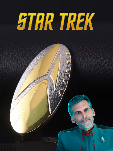 Значок Адмирал Флота Чарльз Вэнс из сериала Звездный путь Star trek Стартрек