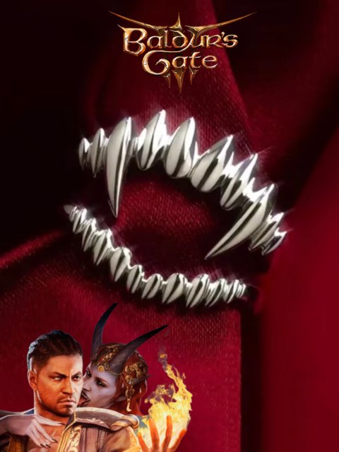 Кольцо двойное из игры Baldur’s Gate 3